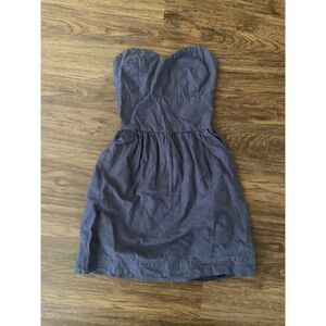 Say What Strapless Denim Dress 100% Cotton Y2K SIZE S
